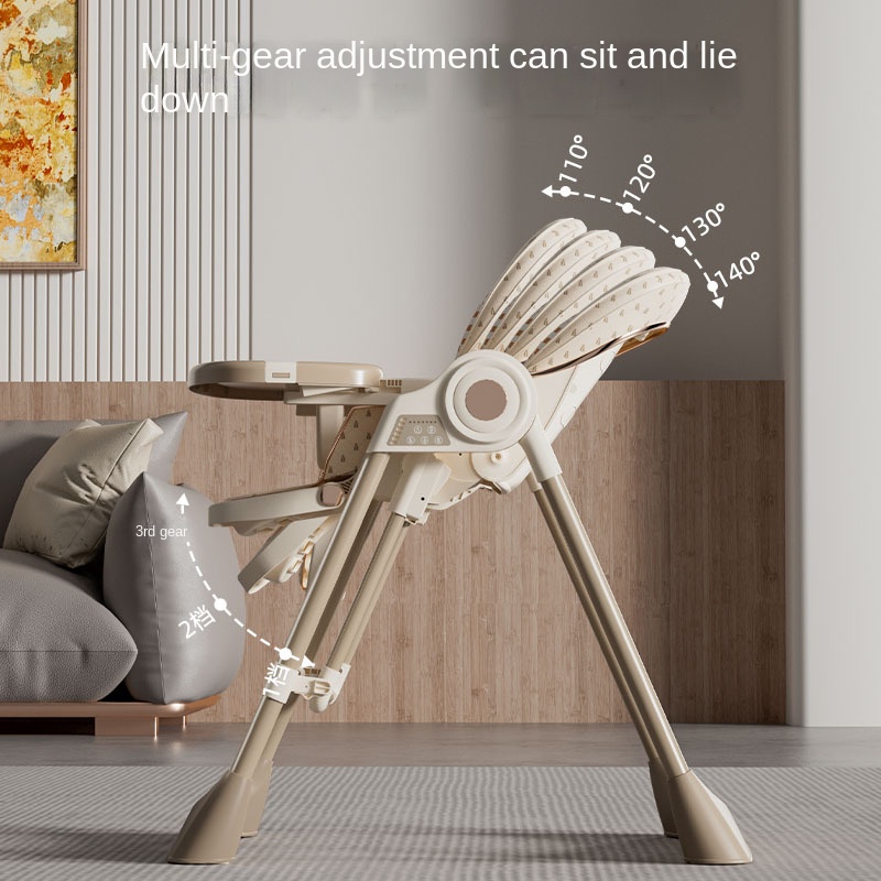 Baby High Chair Booster - 아기 식탁의자 전동 다기능 접이식 아기