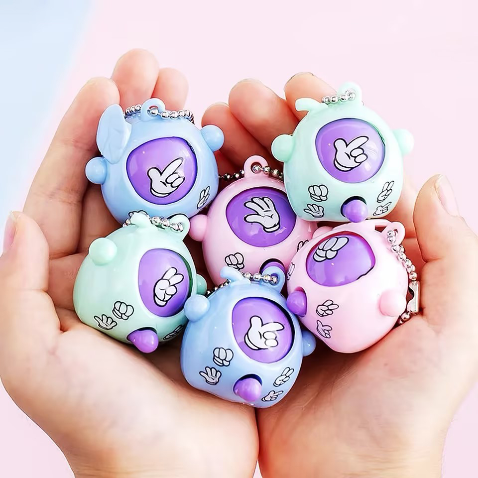 Baby Products You Need - 1/5/10Pcs 미니 팝 바위 종이 가위