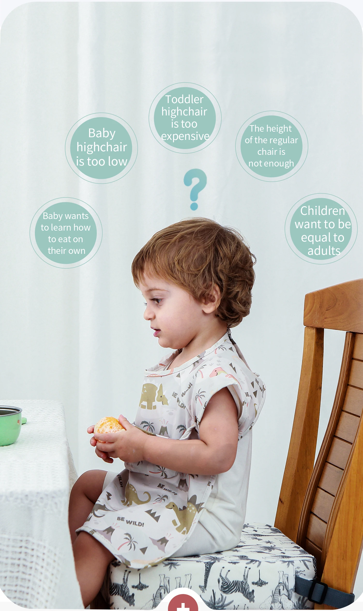 INSULAR 어린이용 부스터 시트 쿠션, 휴대용 아기 - Baby High Chair Booster 리뷰 및 가격